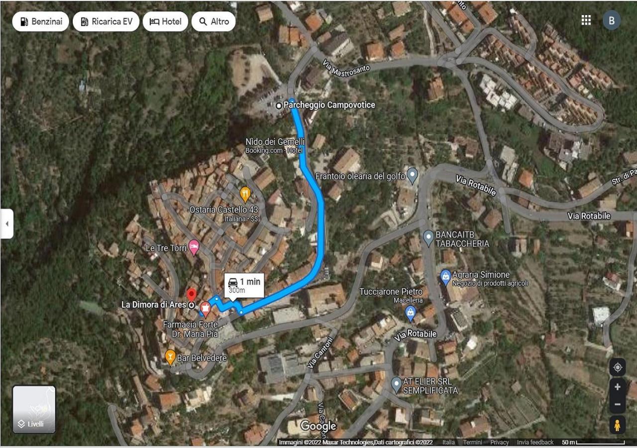 La Dimora Di Ares Villa Formia Eksteriør bilde